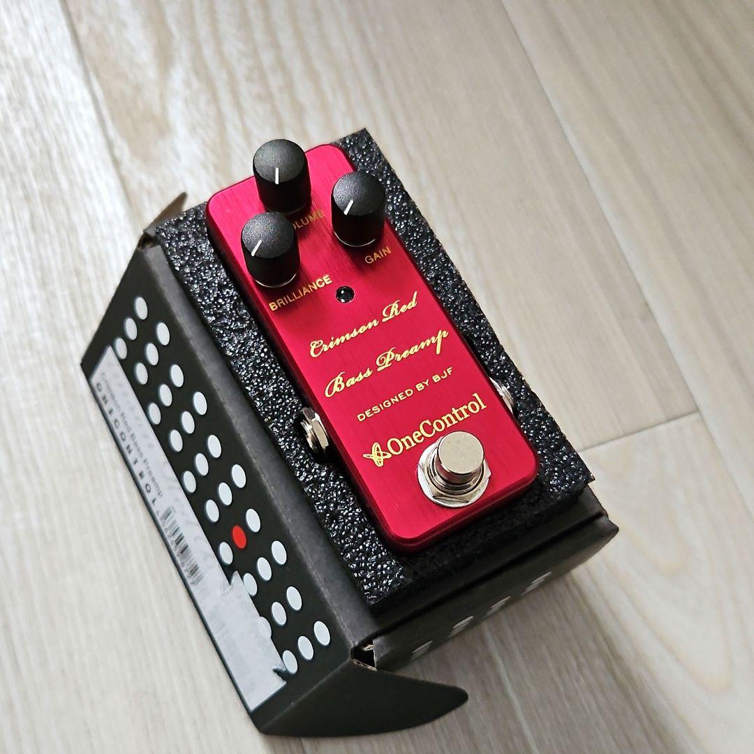 【未使用】One Control CRIMSON RED BASS PREAMP