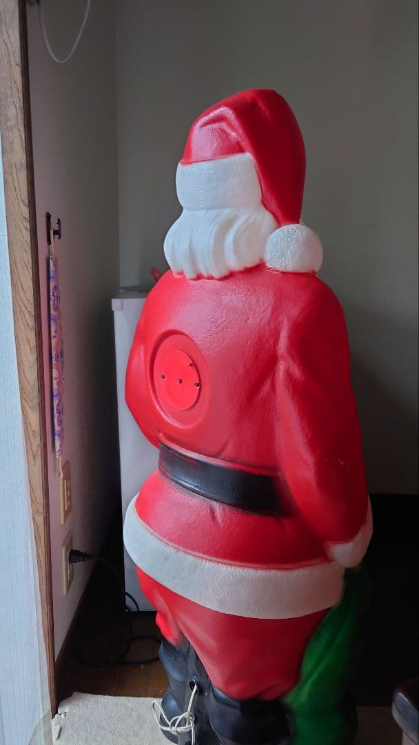 【希少】 vintage サンタクロースライト 約60cm