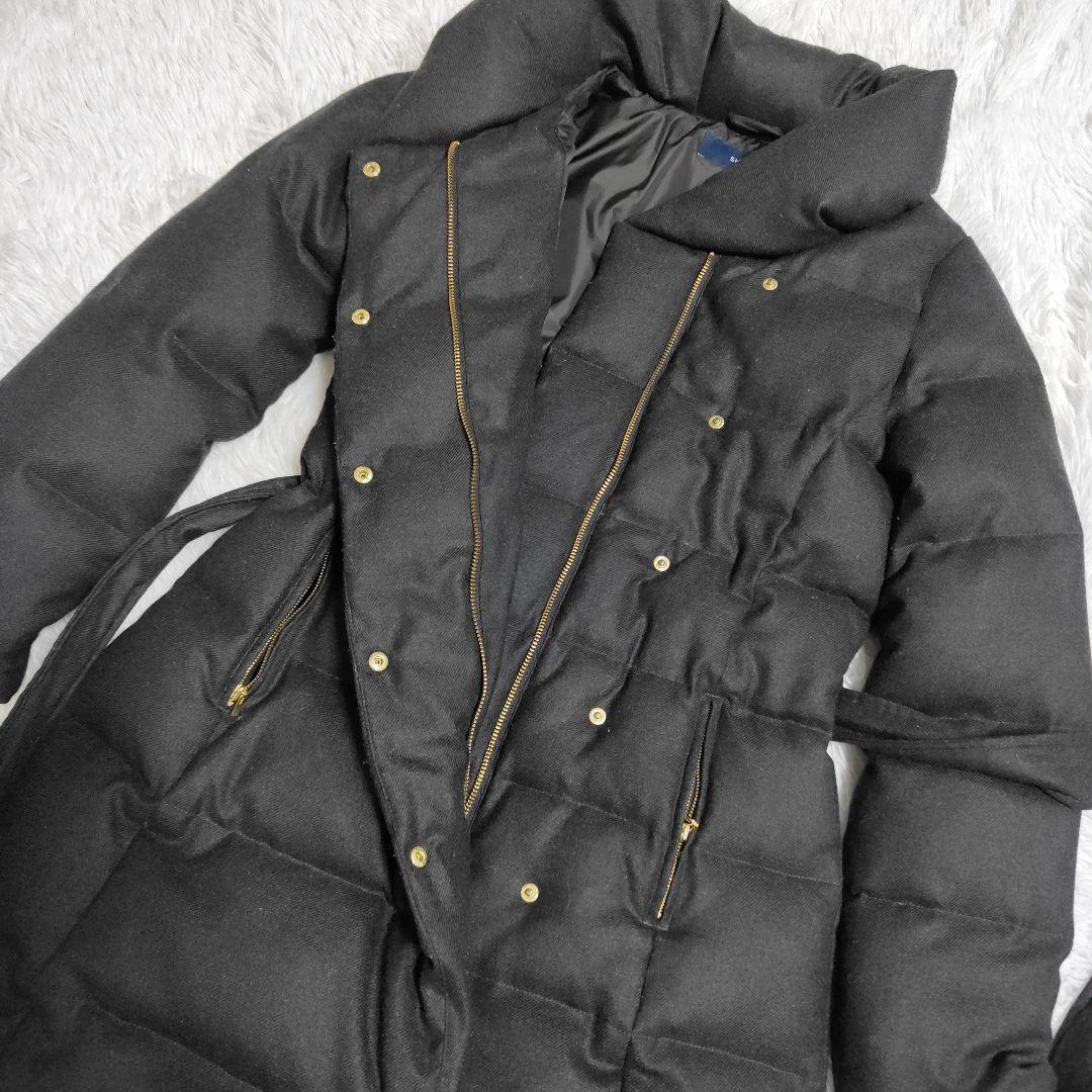 SHIPS シップス最高級シルクカシミヤ生地ダウンコート　38 M