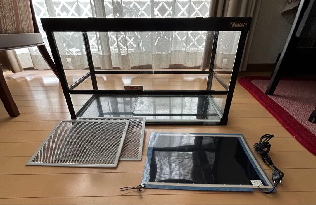 爬虫類・ハムスターケージ みどり商会ケースバイケース（ヒーター付）①