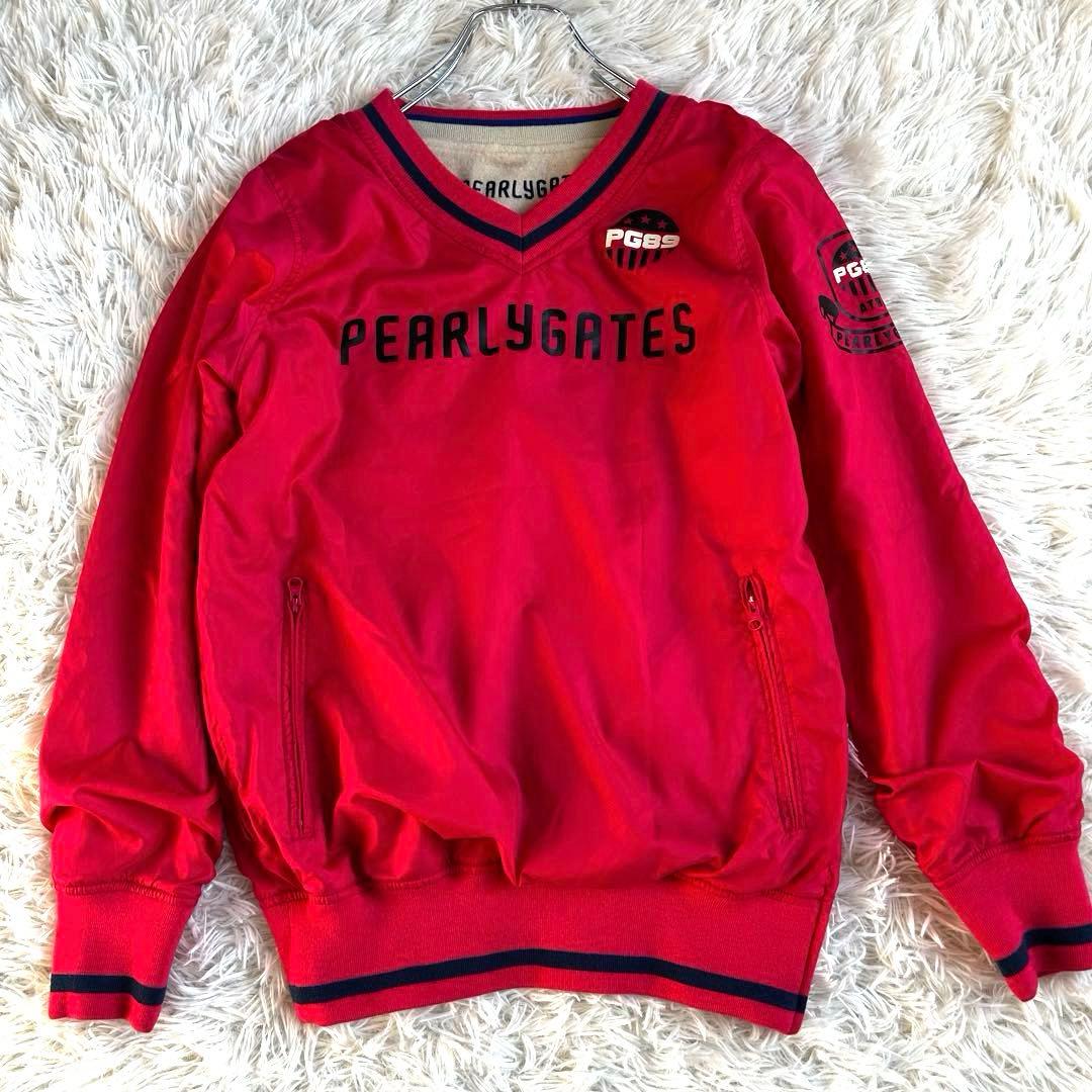 PEARLY GATES リバーシブル 2way プルオーバー ゴルフ 0