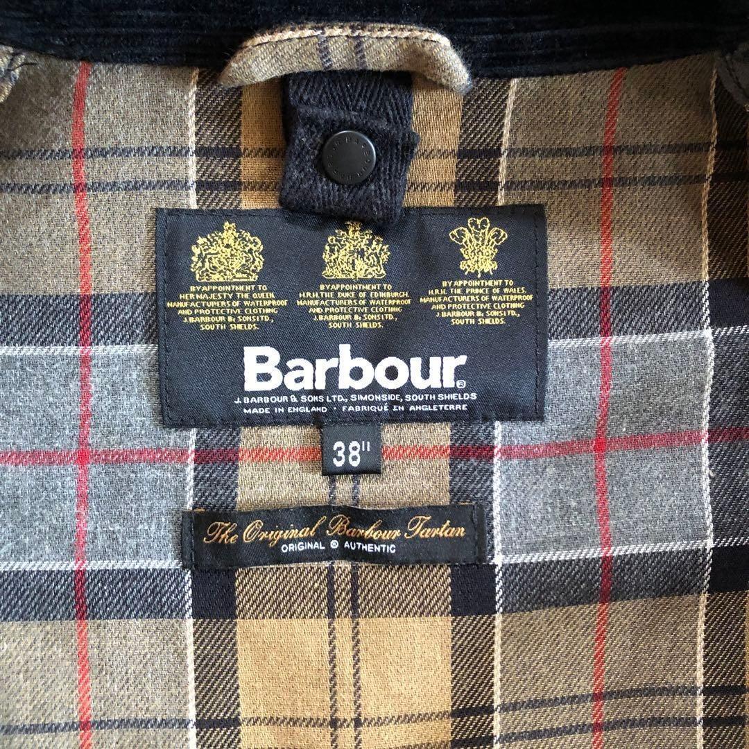 Barbour BEAUFORT SL ネイビー英国製 38ライナー付