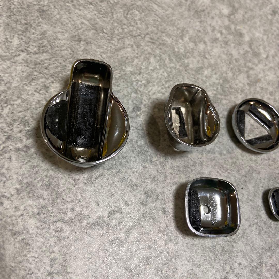 L700Sミラジーノエアコンスイッチメッキカバー