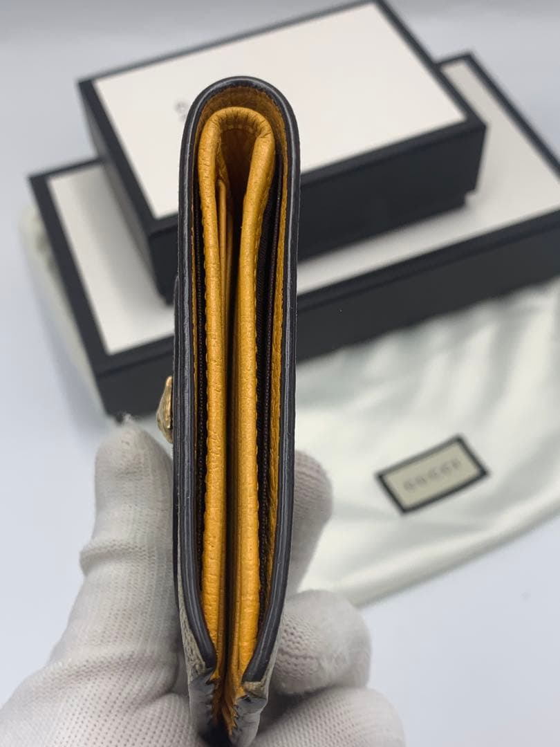 【希少】GUCCI ネオヴィンテージ　折り財布　GGスプリーム　レア P55