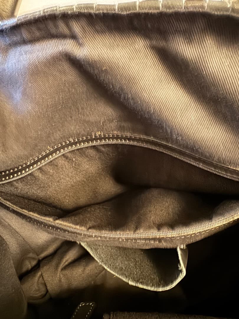 【美品】Bruno Parise Italia ブラックトートバッグ