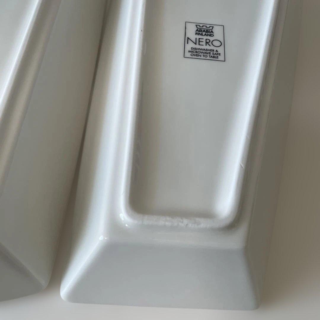 新品 廃盤　ARABIA　NERO　ディッシュプレート４枚セット