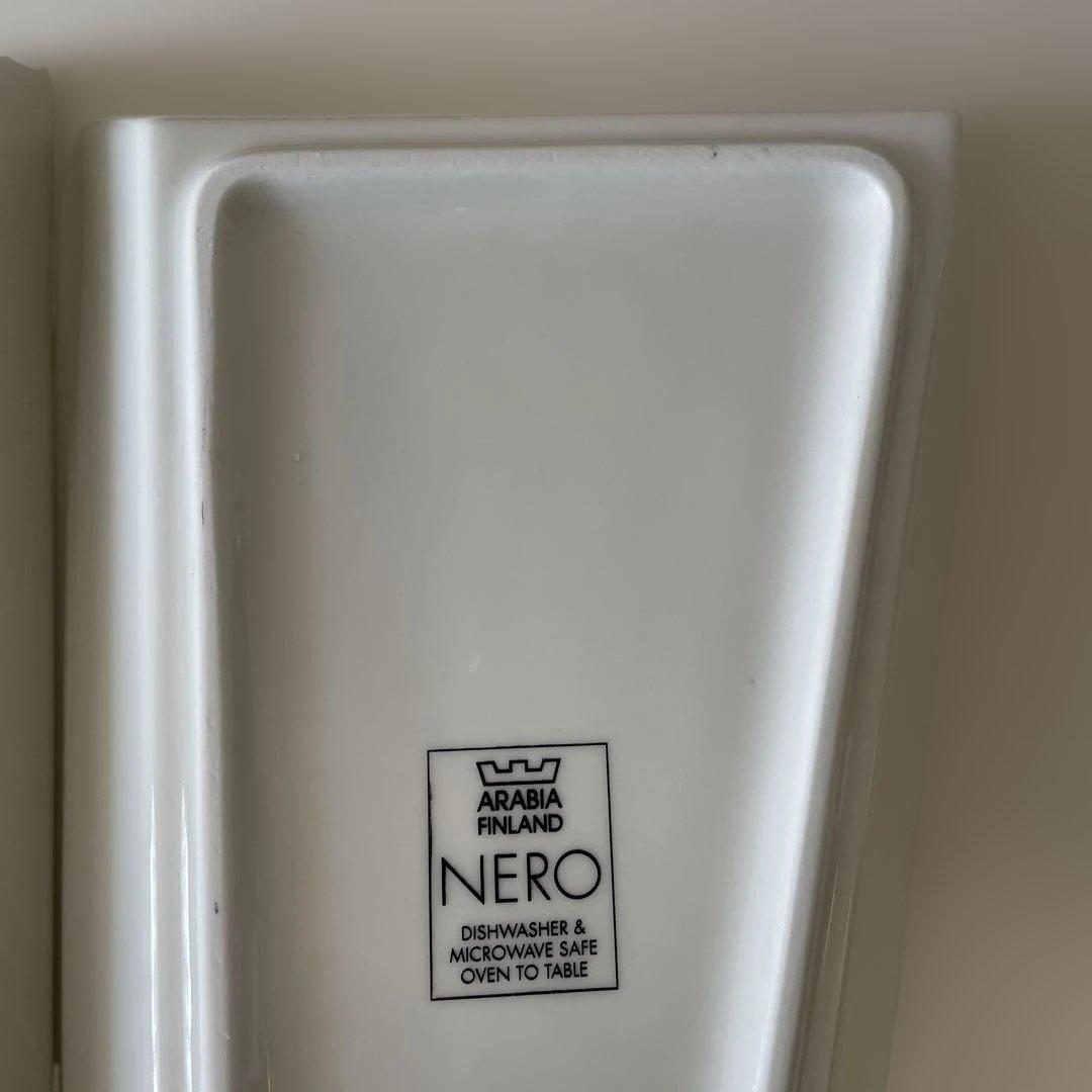 新品 廃盤　ARABIA　NERO　ディッシュプレート４枚セット