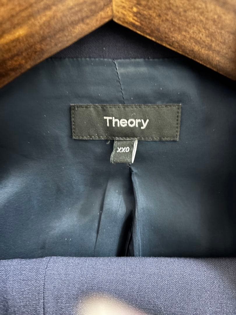 【たかちょ】theory レディースXS XX0 XXX0ネイビー
