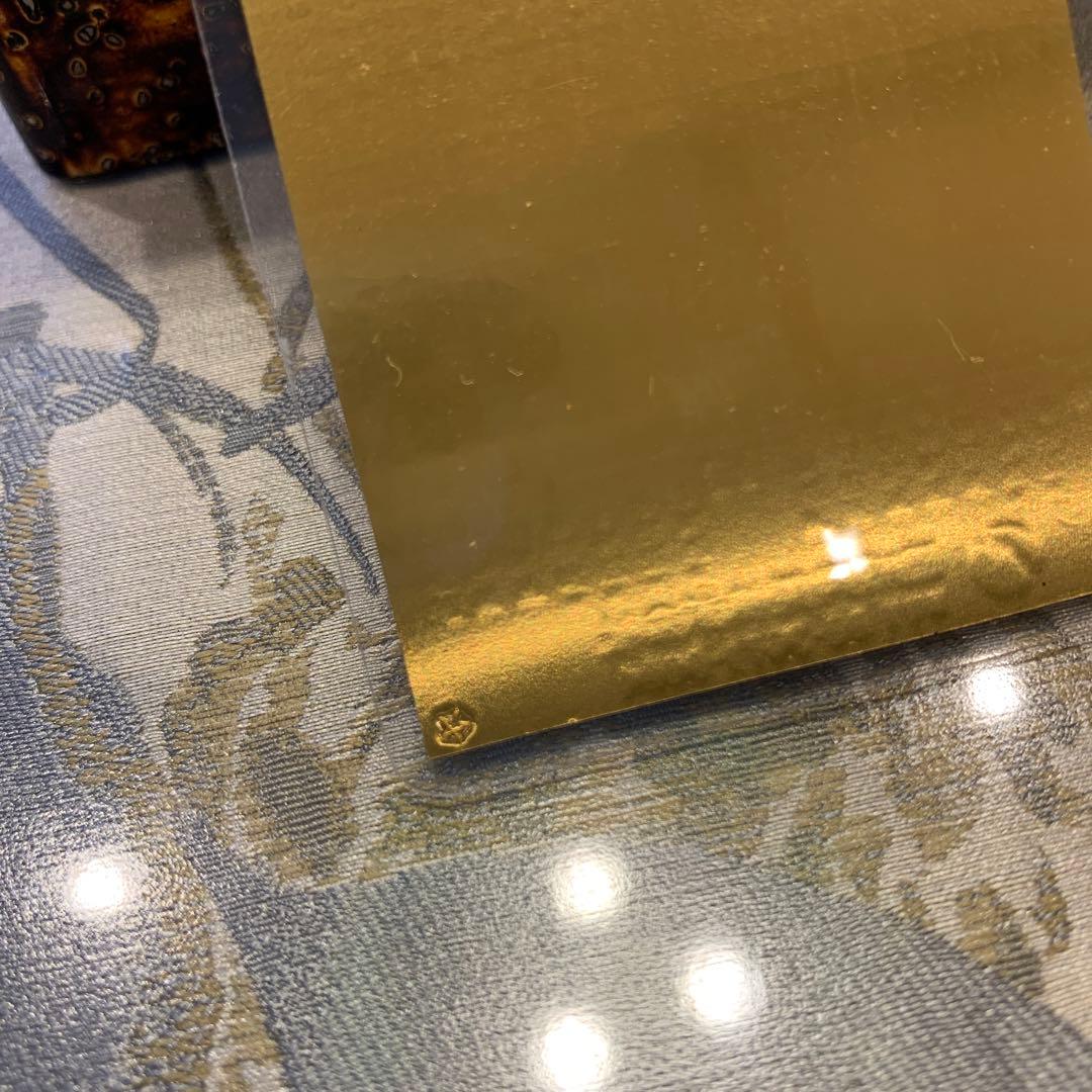 ゆ*け様 純金　1g カレンダー