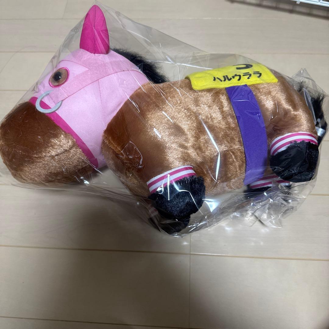 【ナムコ限定】サラブレッドコレクション　ハルウララ　ふわふわBIG