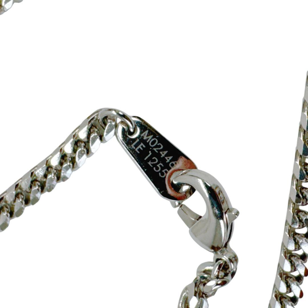 LOUIS VUITTON ネックレス ペンダント ダミエ ステープル 現行