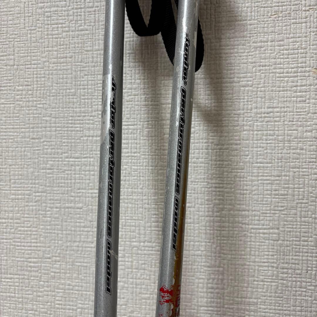 レディース　KASTLE 24〜24.5cm スキーセット　ストック付