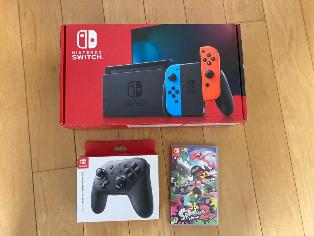 大*熊様 Nintendo Switch + プロコントローラー + Splat