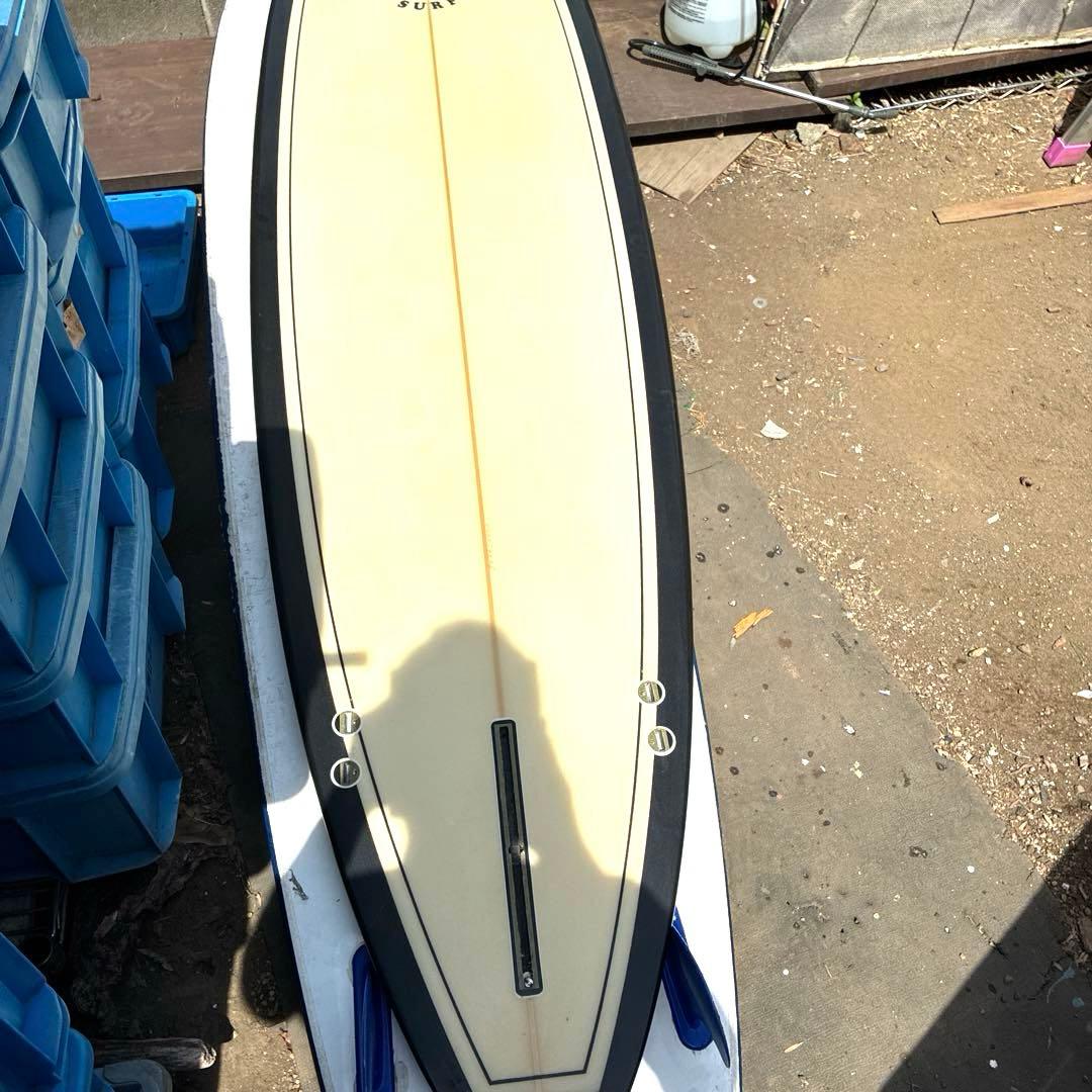 ファンボードサーフボード、ミッドレングスツインスタビ約217‼️発送可コメントから