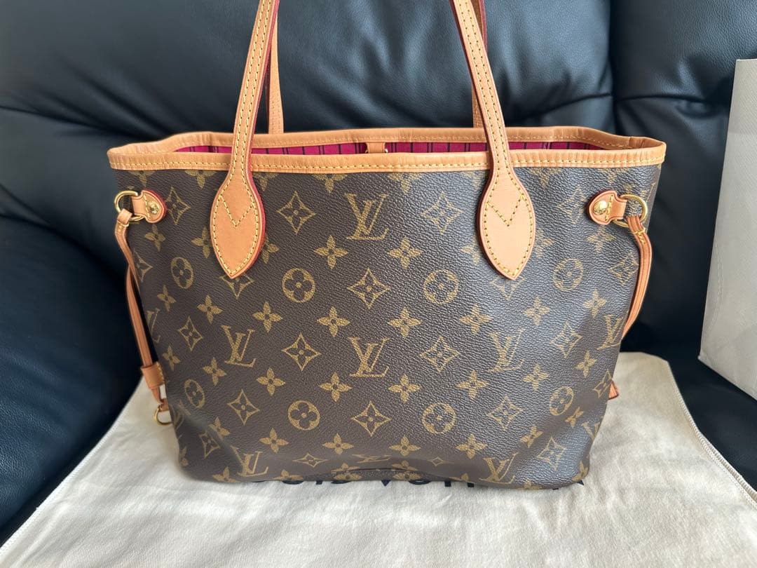 Louis Vuitton モノグラム　ネヴァーフルpm ピンク