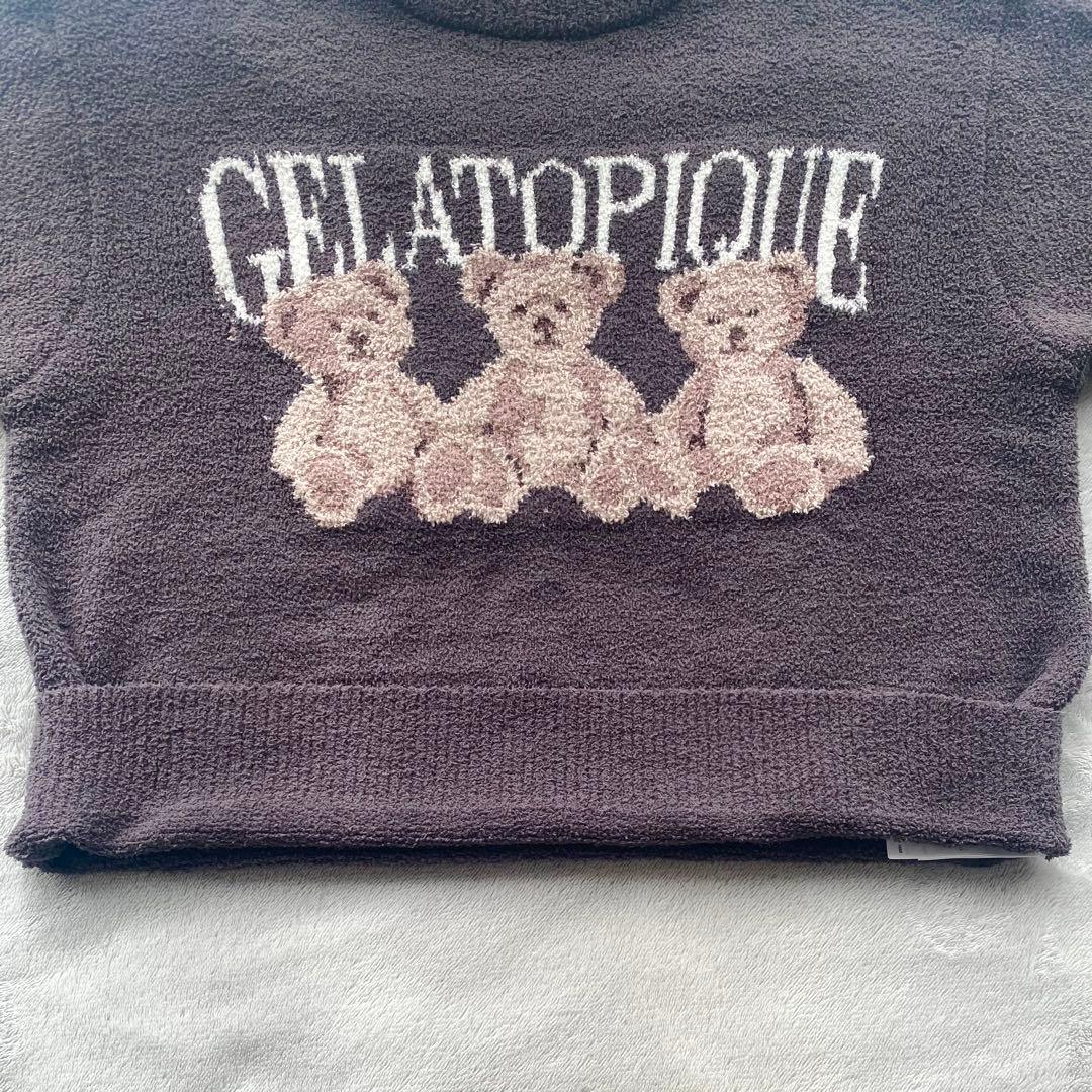 m*k様 ジェラートピケ モチーフジャガードプルオーバー＆ボーダーロングパンツ