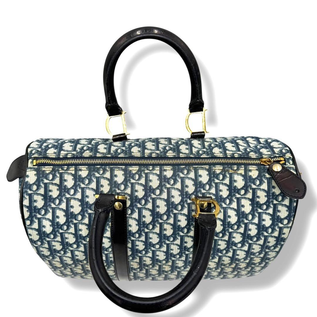 Christian Dior トロッター オブリーク ハンドバッグ ミニボストン