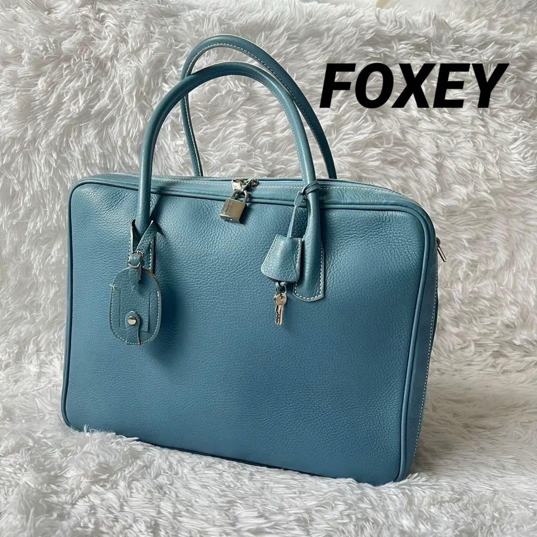 ✨FOXEY✨ワンナイトボストンバッグ オーバーナイトボストンバッグ レザー