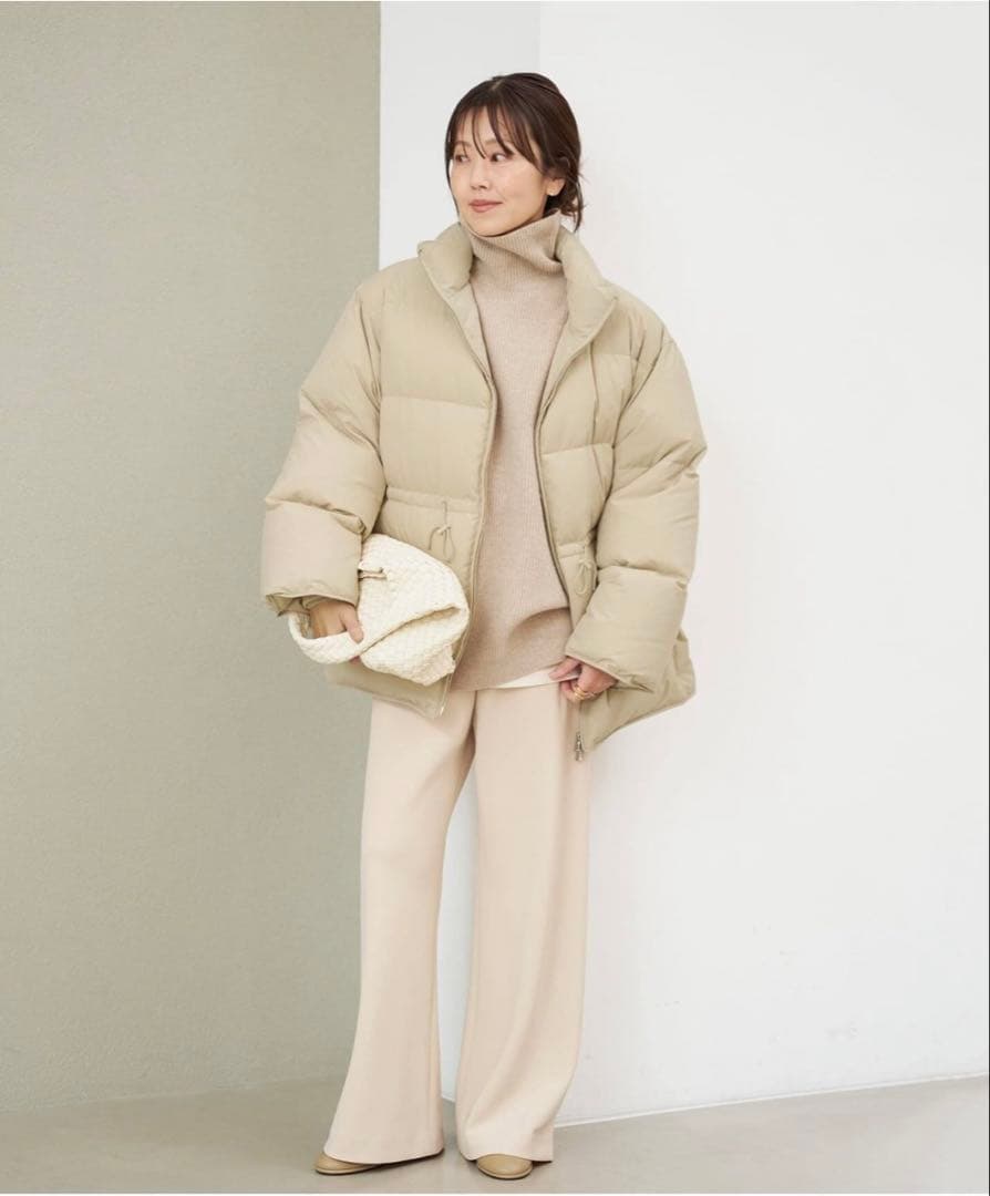 新品・未開封Plage HAKUU ハクウ別注ダウンジャケット　ベージュ　38