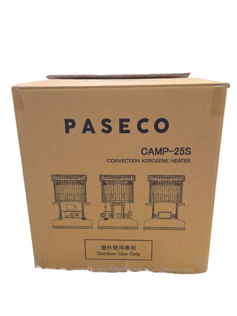 【未使用】PASECO CAMP-25 対流式灯油ストーブ　CAMP25