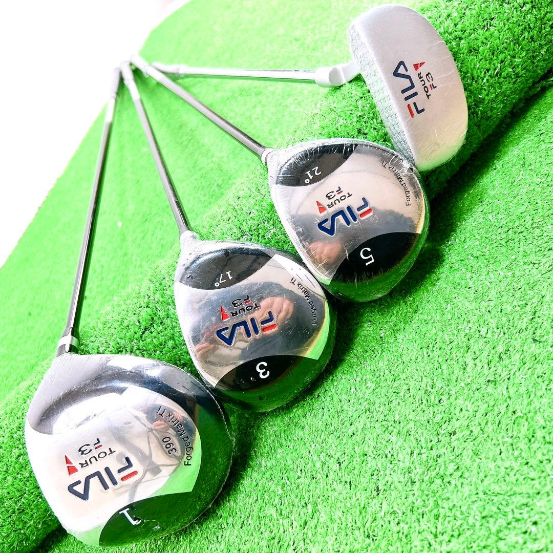 新品未使用　FILA フィラ　レディースゴルフクラブセット　フレックスL 右利き