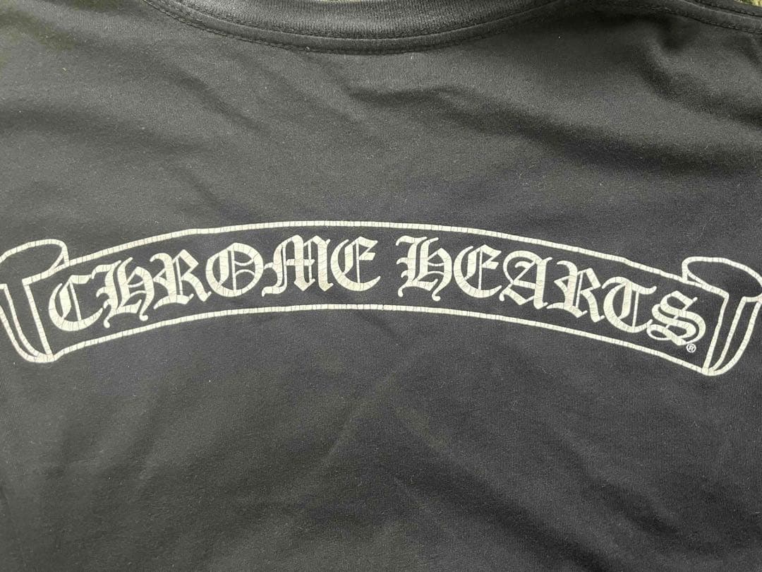 Chrome Hearts ブラック ロングスリーブ L
