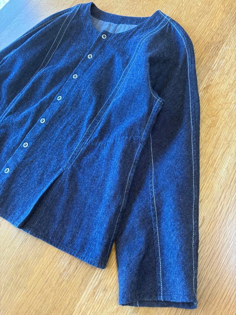 ババグーリ　柔らかで軽い着心地のデニムセットアップ　ヨーガンレール