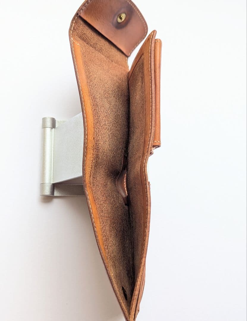 イルビゾンテ フラップウォレット コンパクト ヌメ革 希少 男女兼用