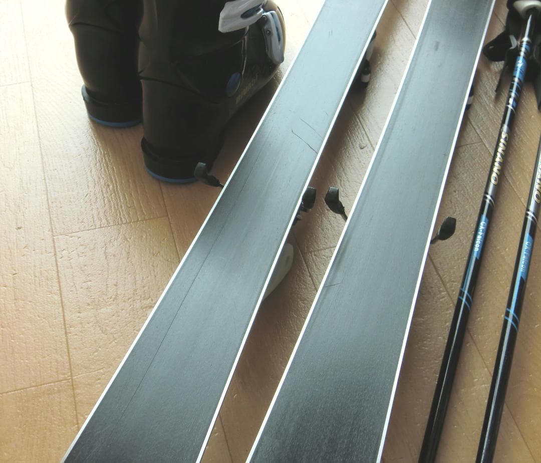 ■■送料無料■HEAD■ジュニア用スキーフルセット■板137靴24■WAX済■■