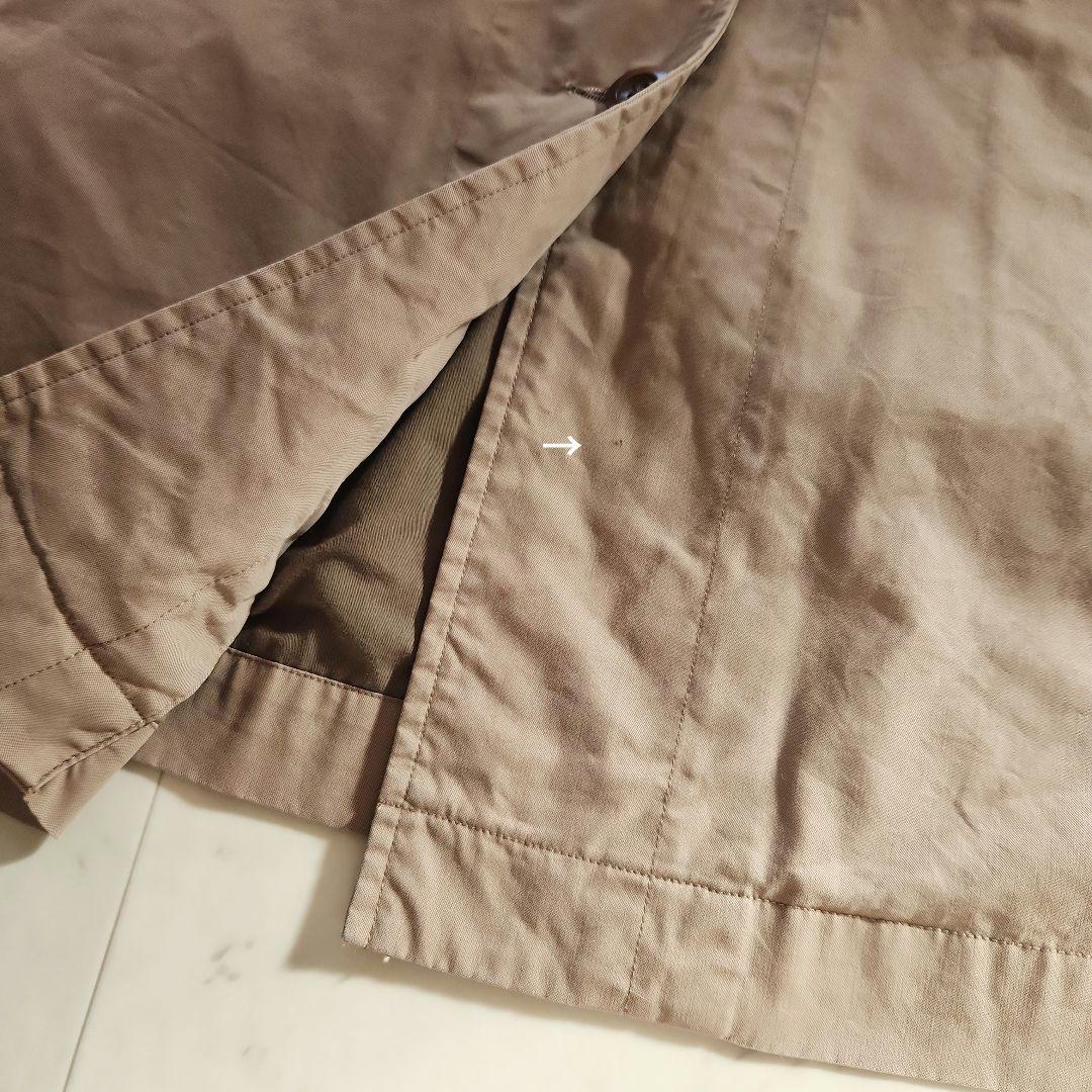 MHL. ロングコート コットンナイロン ダウンライナー付き 2 ベージュ