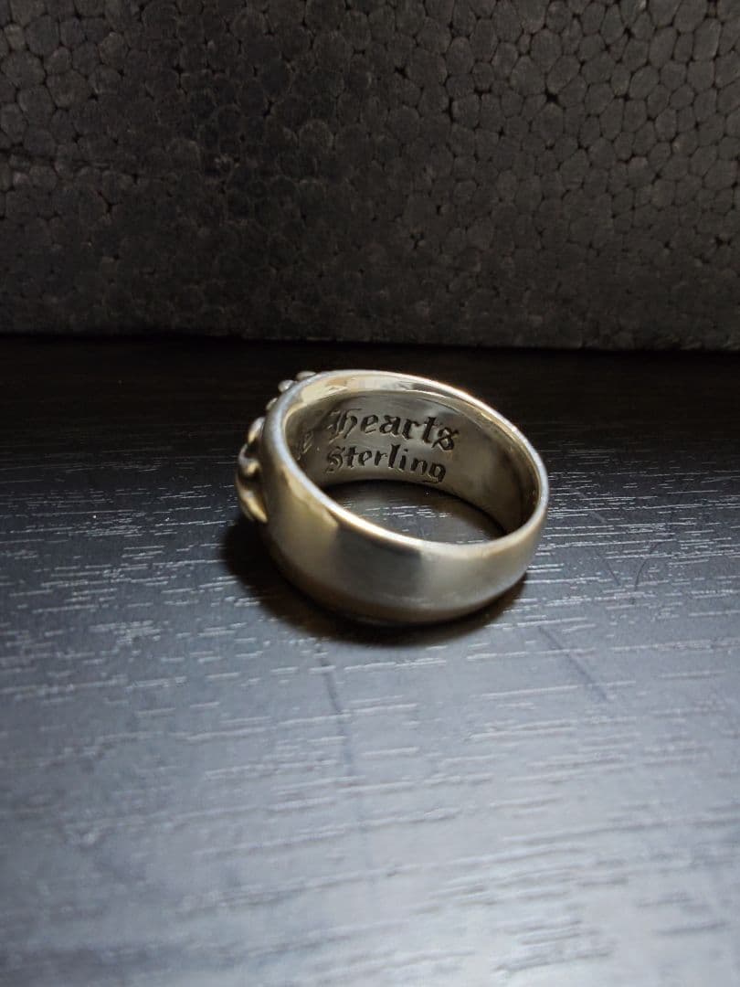 CHROME HEARTS クロムハーツ　フローラルクロスリング