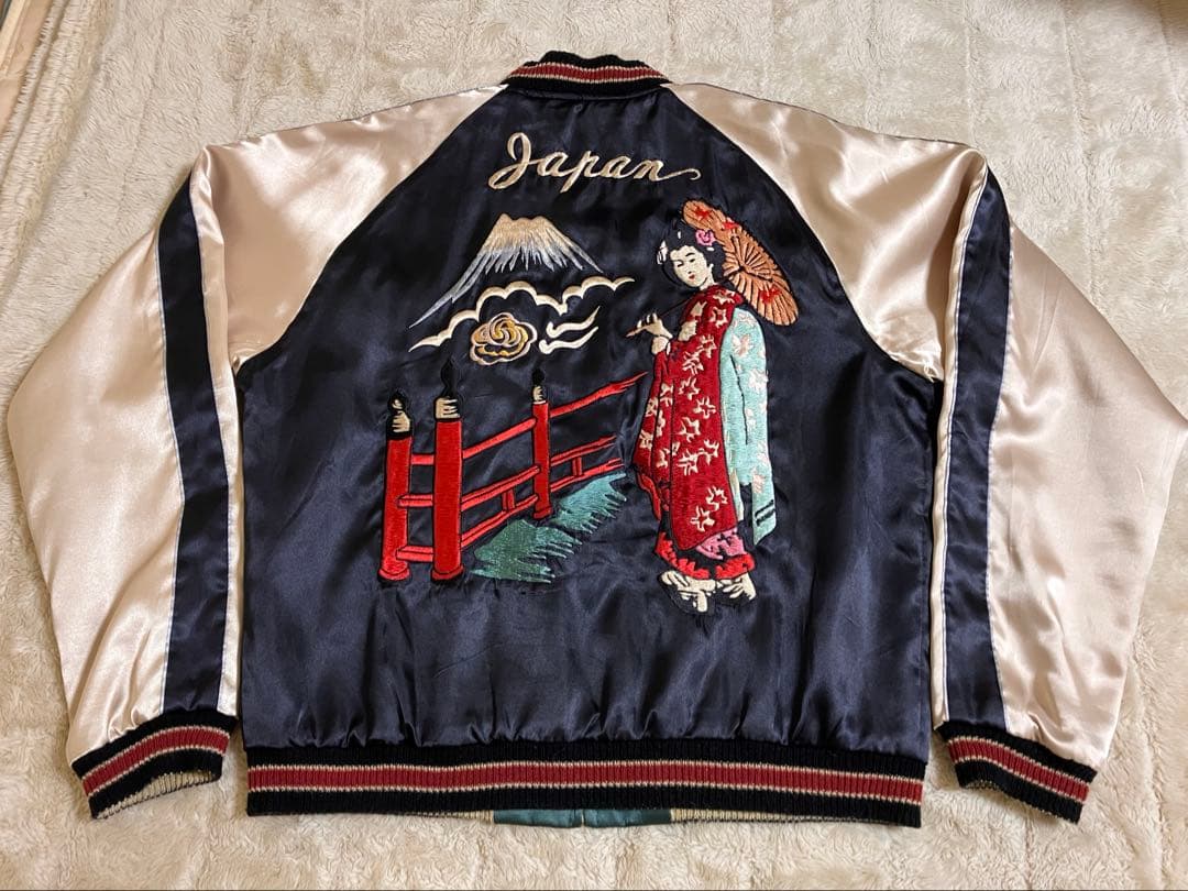 テーラー東洋　SOUVENIR JACKET 「舞妓×CHIEF」スカジャン