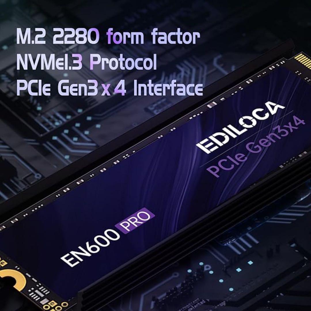 【新品未開封】EDILOCA NVME SSD 2TB M.2