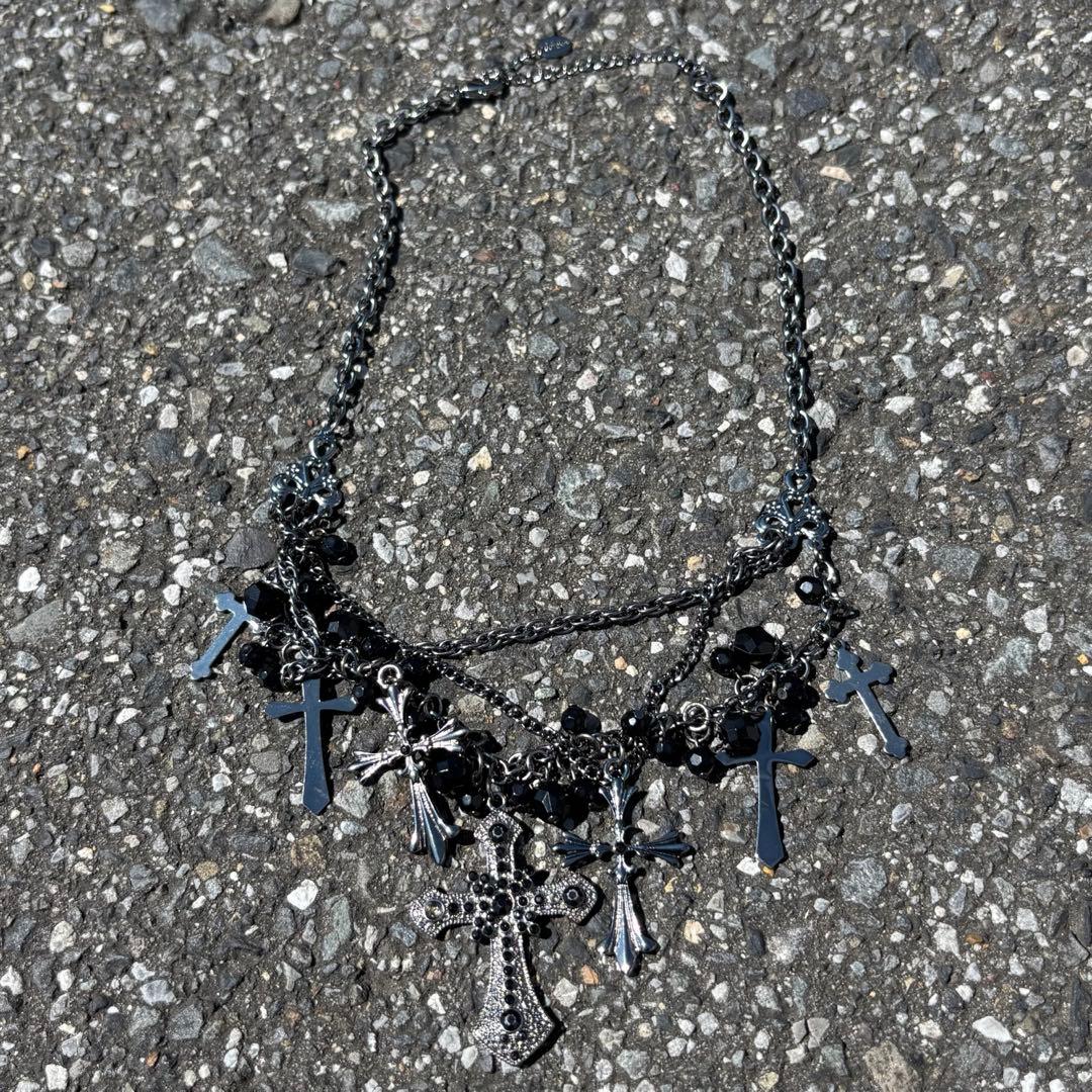 archive ネックレス　y2k 00s グランジ　クロス　十字架　お兄系
