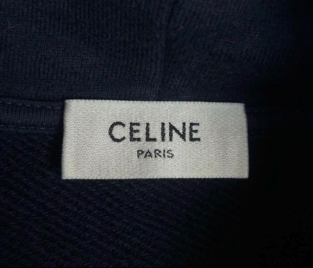 未使用級 山田涼介着用 celine トリオンフ カシミア混 パーカー 黒 L