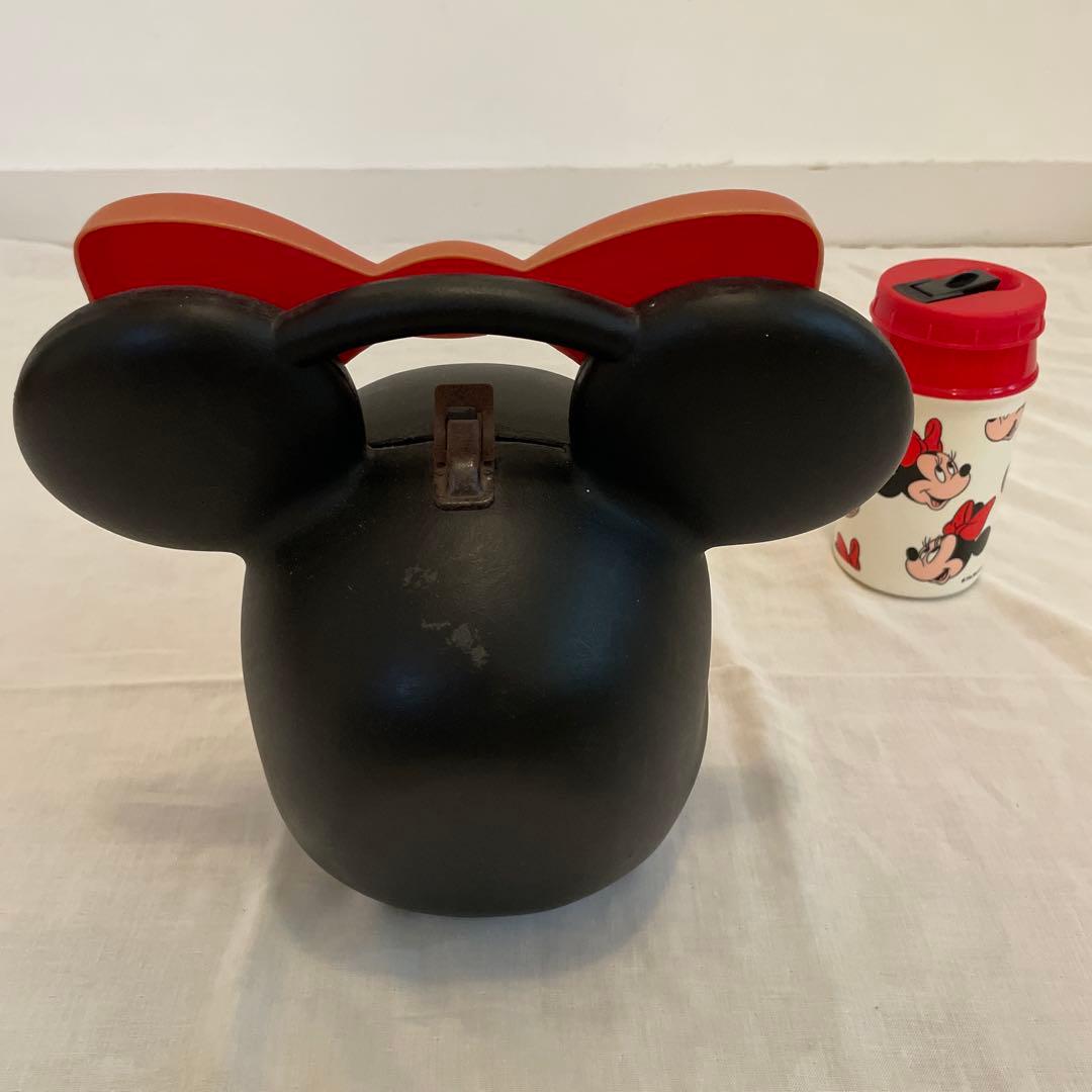 ディズニー　ミニーマウス　ランチキット　サーモス　水筒付き1980年代