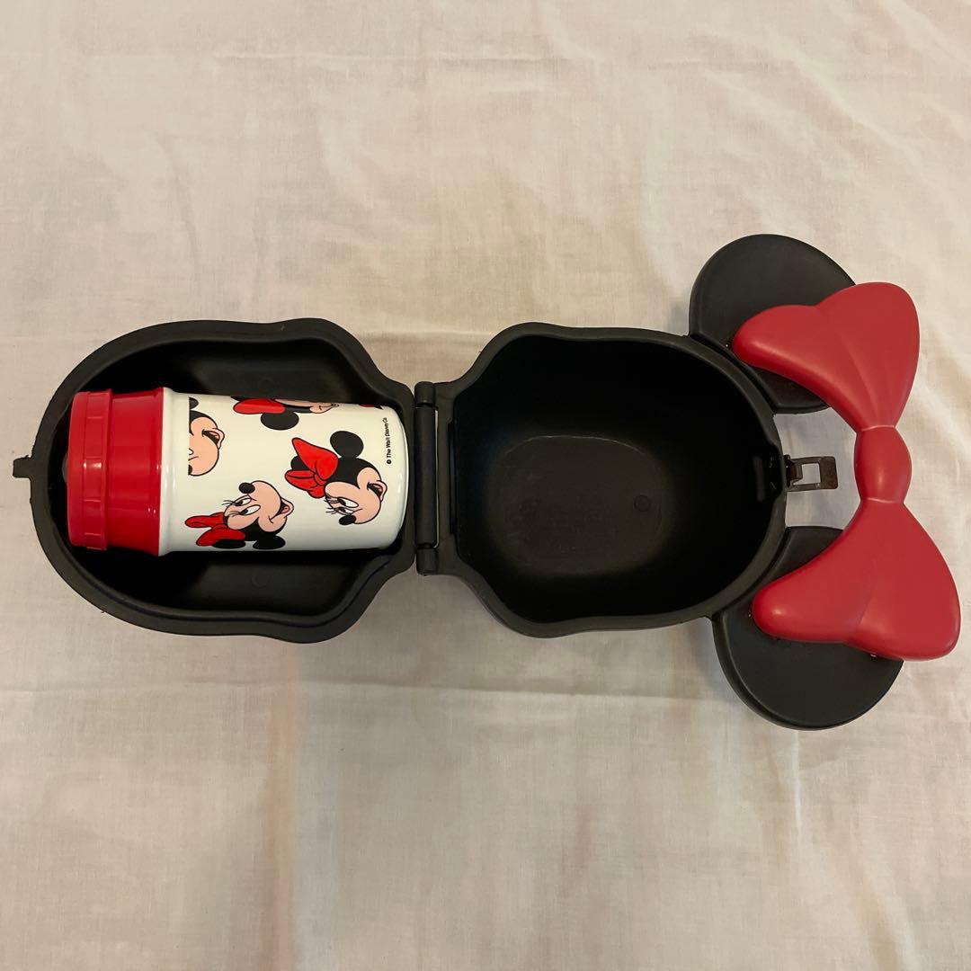 ディズニー　ミニーマウス　ランチキット　サーモス　水筒付き1980年代