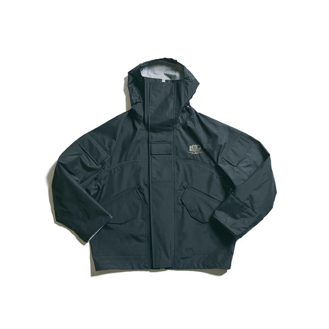 is-ness イズネス NINJA HOODIE SHELL JACKET