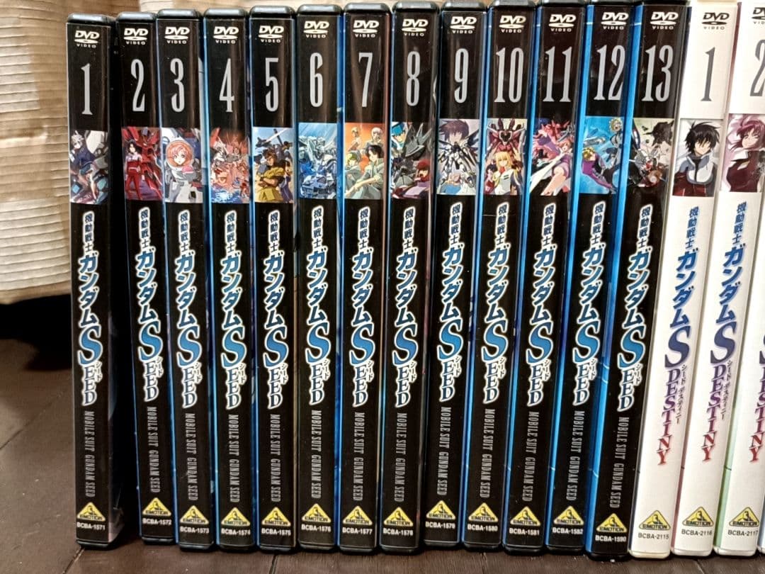 【吉田知代】ガンダムSEED＆SEED DESTINY DVD 全巻セット