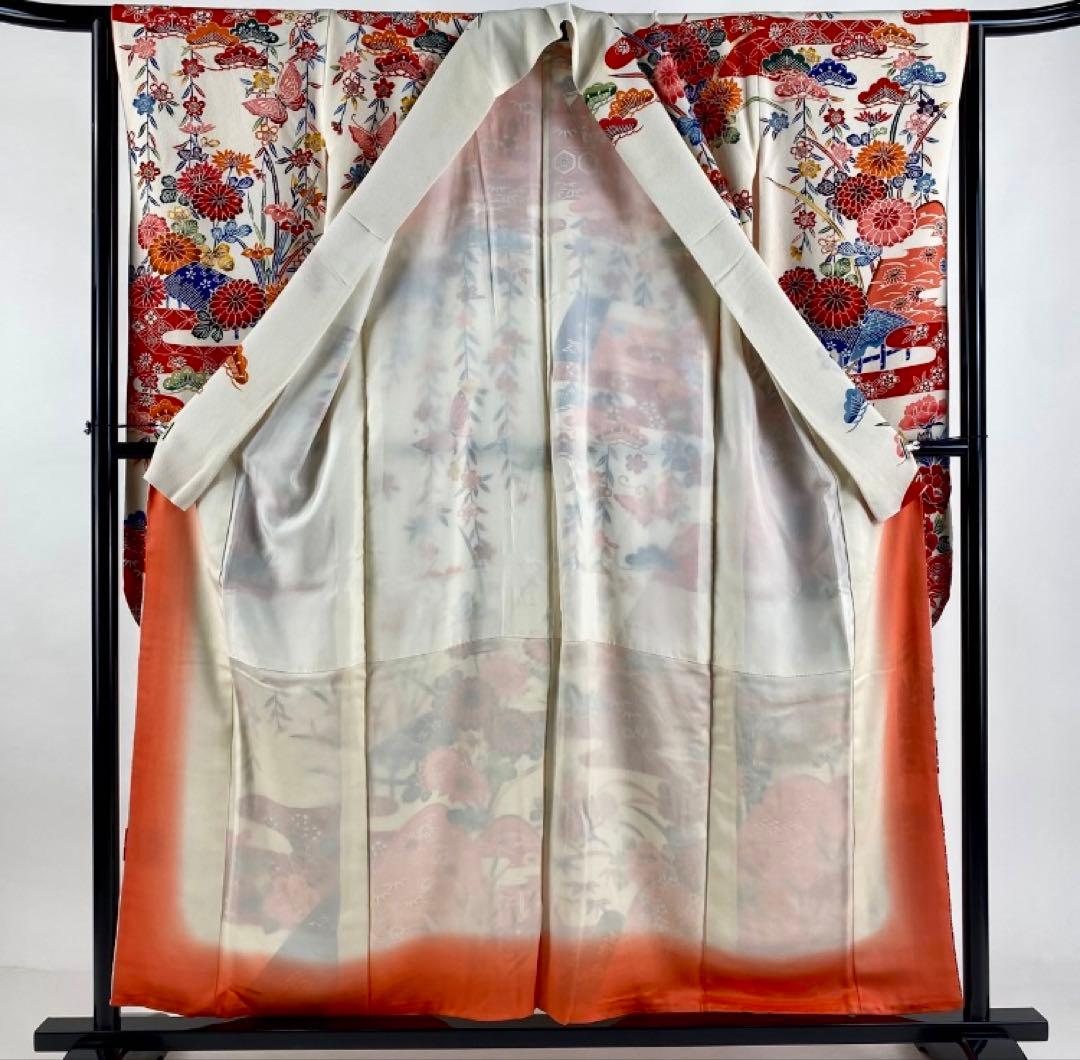 大特価SALE中★振袖セット【7点】可愛い白色振袖★成人式★披露宴等