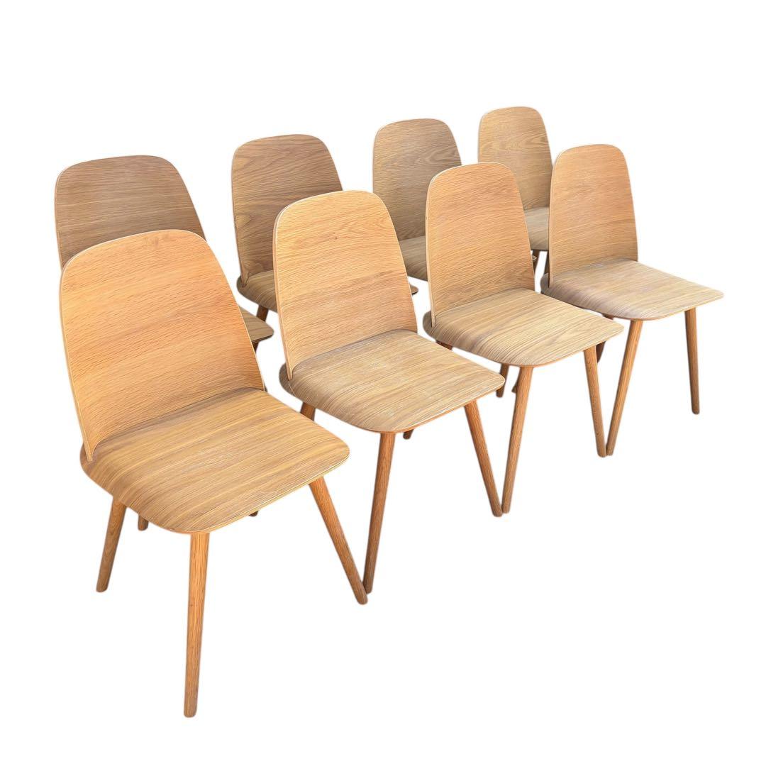 【美品】muuto ムート Nerd Chair ナードチェア オーク 2脚分①