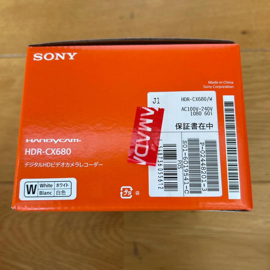 SONY HDR-CX680 ビデオカメラ本体 2024年製