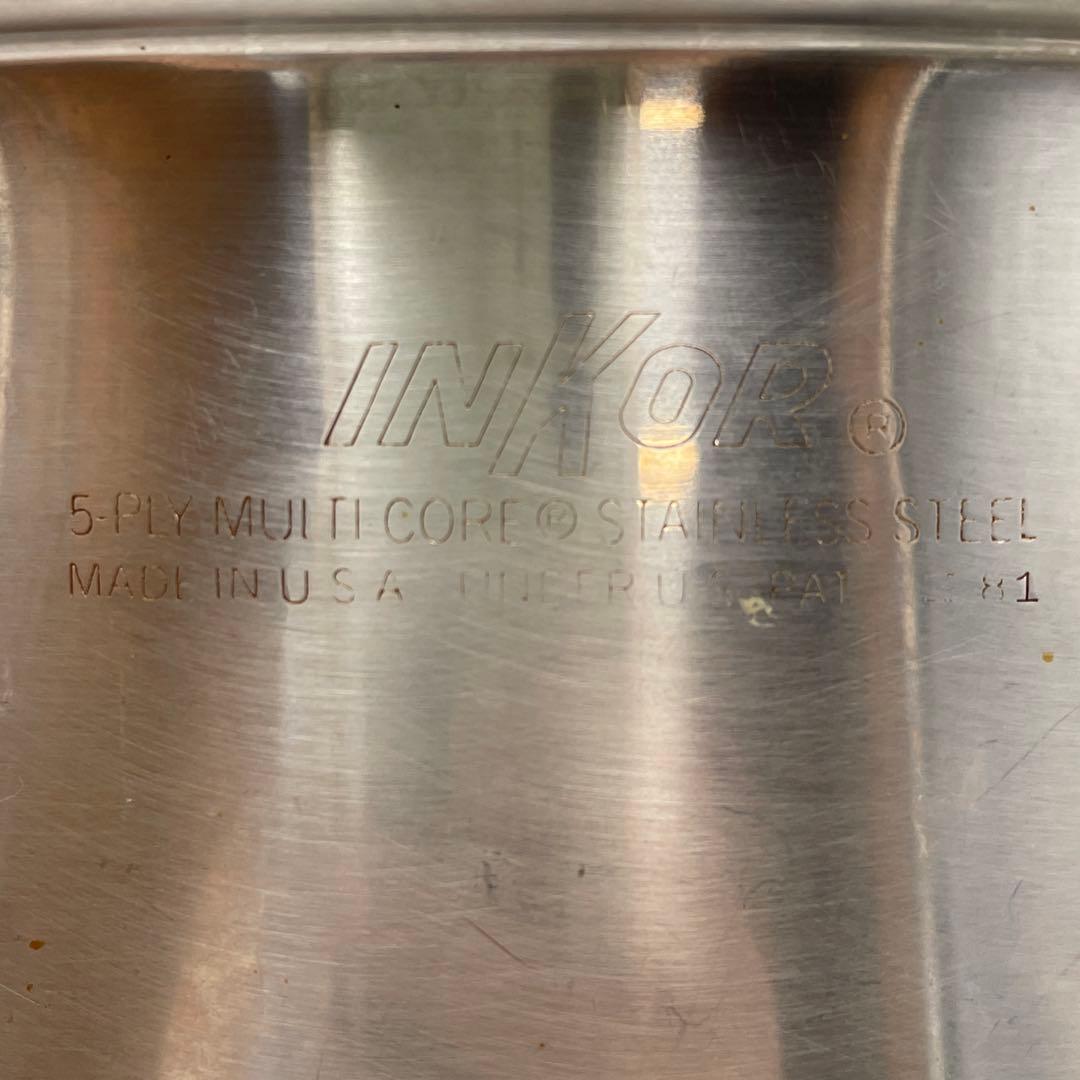 インコア　ダッチオーブン　両手鍋　フライパン　2点　ガス対応