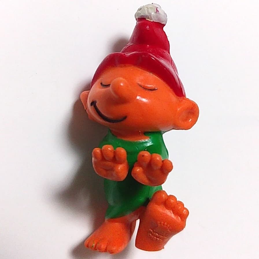 ★稀少グノームファミリー★緑ウォーカー★スマーフSMURFフィギュア ディズニー