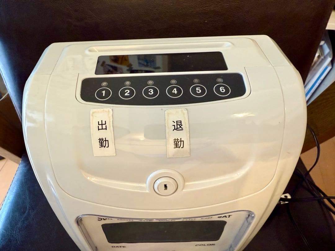 【美品】VOICE タイムレコーダー VT-3000 ＋ タイムカード50枚付き