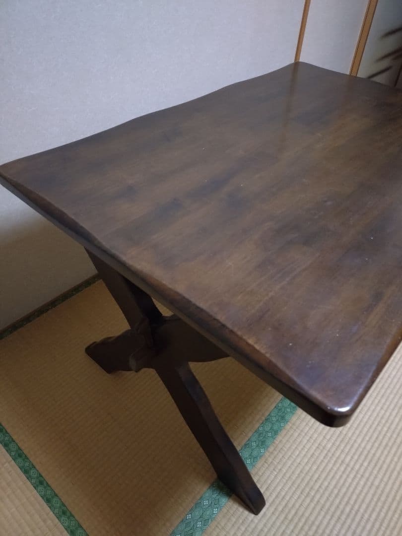 カリモク　ラスティック　ダイニングテーブル