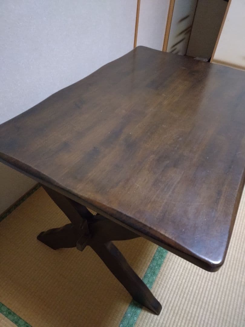 カリモク　ラスティック　ダイニングテーブル