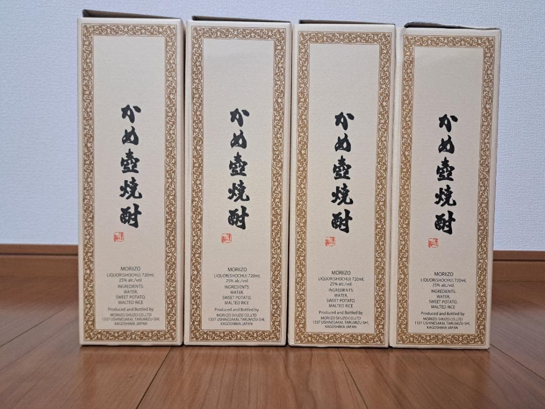 森伊蔵 焼酎 720mL‪✕4本セット