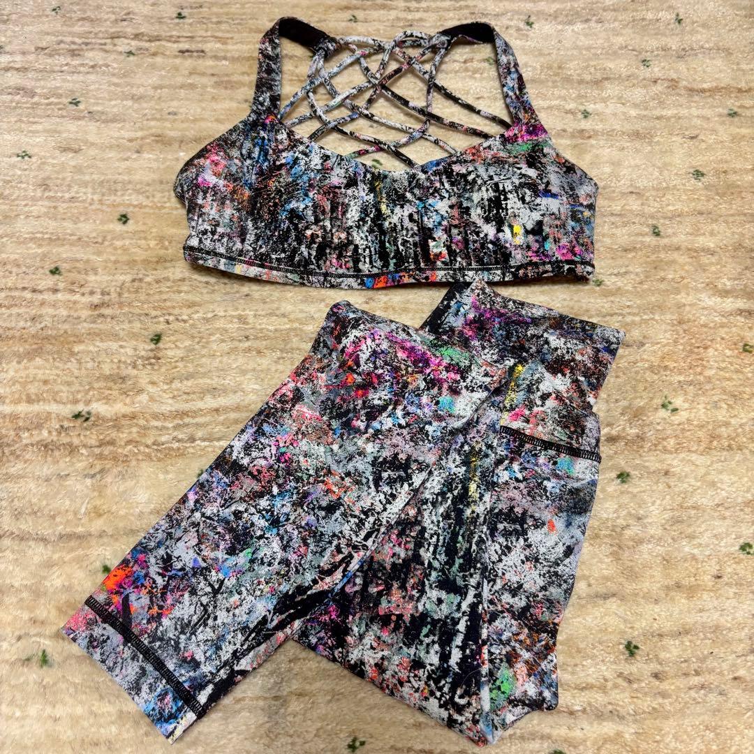【美品】lululemon ルルレモン Vitalize Multi 上下セット