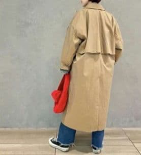 journal standard luxe シャンブレーステンカラーコート